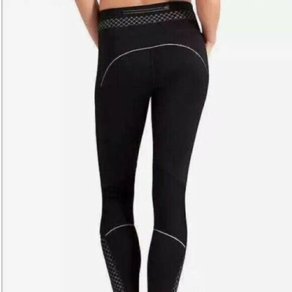 Athleta Black Miles Compression Reflective Leggings - Picture 3 of 11